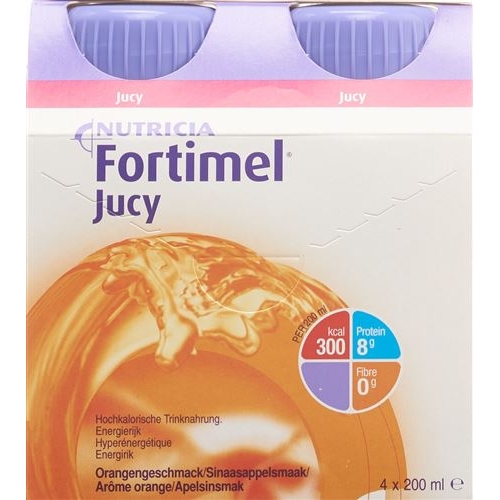 Fortimel Jucy Orange 4x 200ml buy online