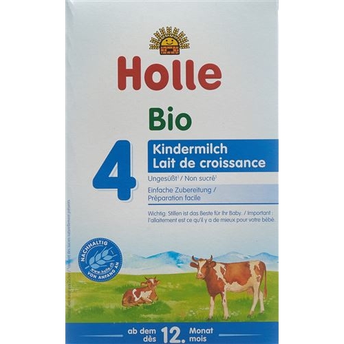 Holle Organic Children's Milk 4 600g buy online