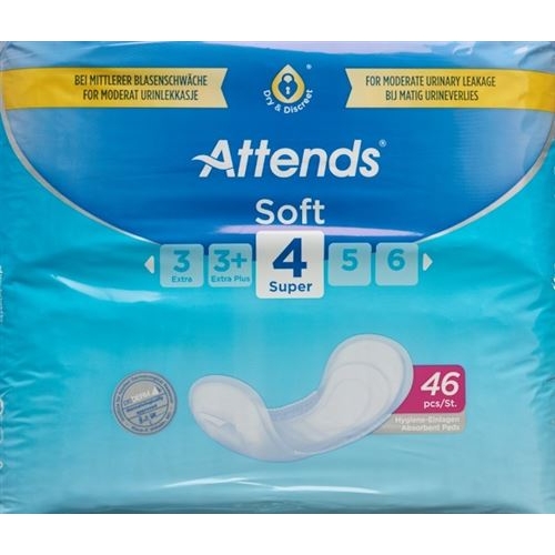 Attends Soft 4 Super Einlagen Beutel 8 Stück buy online