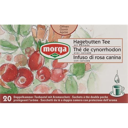 Morga Hagebutten Tee mit Hüllen 100 Stück buy online