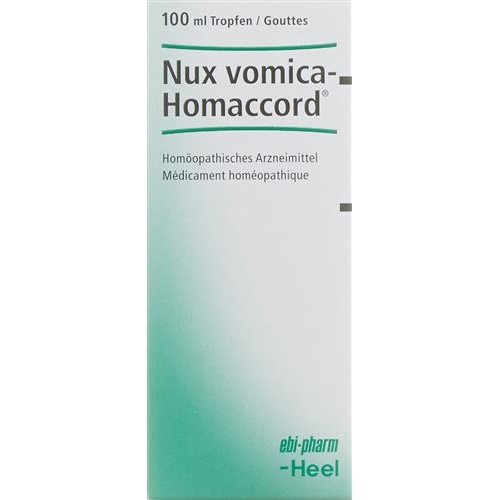 Homaccord Nux Vomica Tropfen 100ml buy online