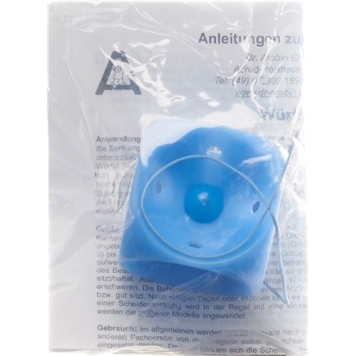 Aichele Würfel Pessar Grösse 4 41mm Silik Bl Perf Knop buy online