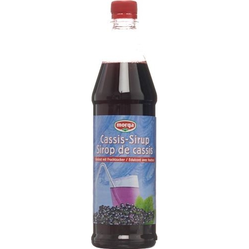 Morga Cassis Sirup mit Fruchtzucker 3.3dl buy online