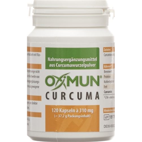 Oximun Curcuma Kapseln 120 Stück buy online