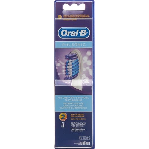 Braun Oral-B Pulsonic Aufsteckbürste 2 Stück buy online