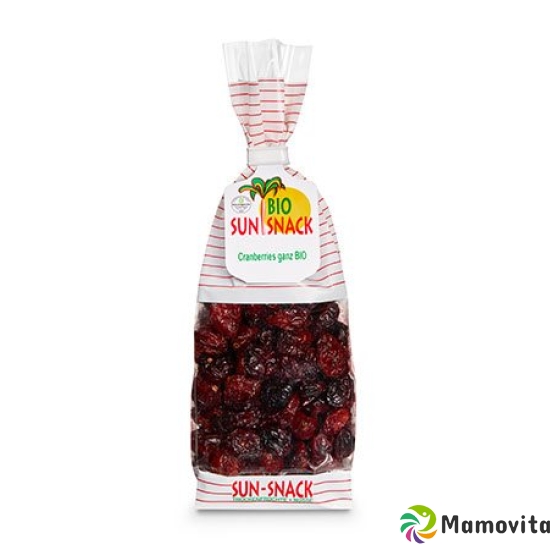 Sun Snack Cranberries Ganz Bio Beutel 200g buy online