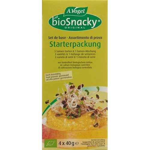 Biosnacky Starter-Packung 4x 40g buy online