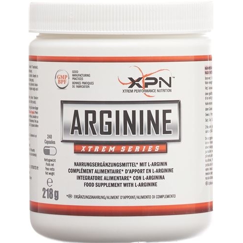 Xpn Arginin Kapseln 750mg 240 Stück buy online