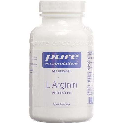 Pure L-arginin Kapseln Neu Dose 90 Stück buy online