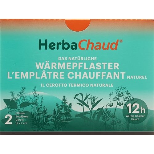 Herbachaud heat plaster 19x7cm buy online