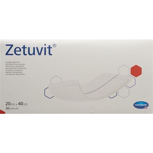 Zetuvit Absorptionsverband 20x40cm 4x 30 Stück buy online