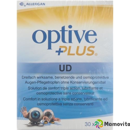 Optive Plus UD eye care drops 30 Monodos 0.4 ml buy online