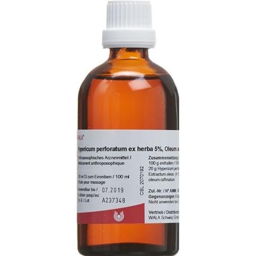 Wala Hypericum perforatum ex herba oil 5% ad us. ext. Fl 50 ml buy online