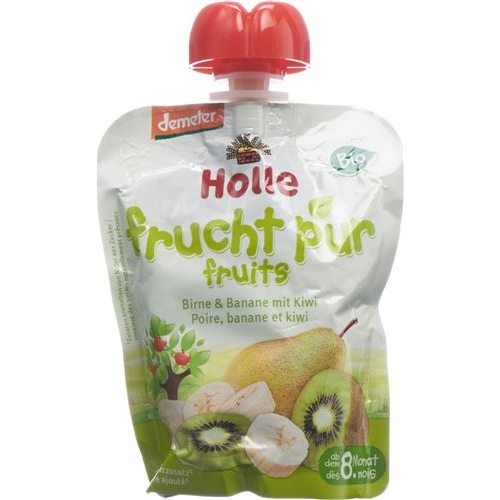 Holle Kiwi Koala - Pouchy pear & banana with kiwi 100g buy online