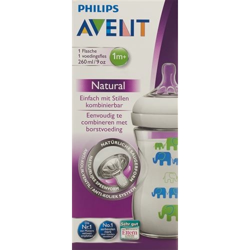 Avent Philips Natural Bottle 260ml Dragon buy online