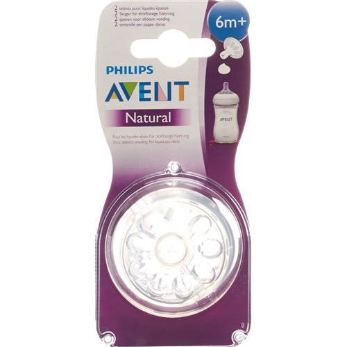 Avent Philips Naturnah sucker Y for follow-on formulas 2 pcs buy online