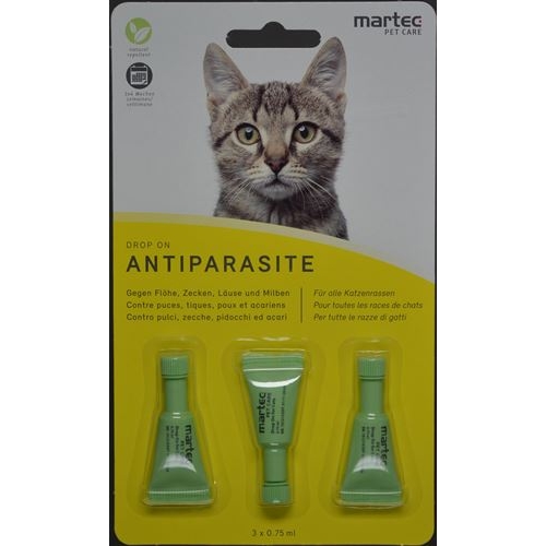 martec PET CARE Spot on ANTI PARASITE for cats 3 x 1 ml buy online