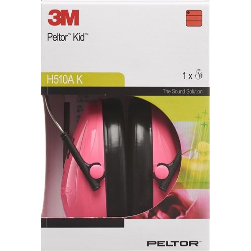 3M Peltor Kid headband SNR = 27 dB neon pink buy online