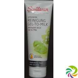 Similasan natural cosmetics gentle cleansing gel-to-Milk 125 ml