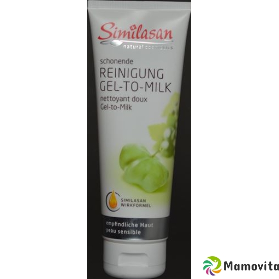 Similasan natural cosmetics gentle cleansing gel-to-Milk 125 ml buy online