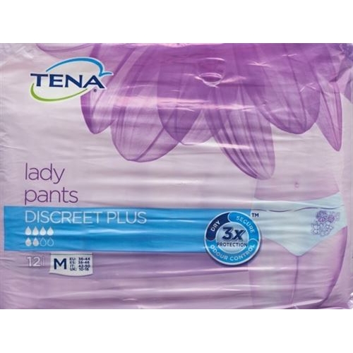 TENA silhouette discreet Plus M White 12 pcs buy online