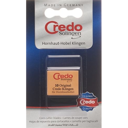 Credo Ersatzklingen Hornhauthobel 2x 10 Stück buy online