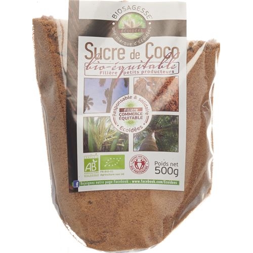 Ecoidées coconut blossom sugar 200 g buy online