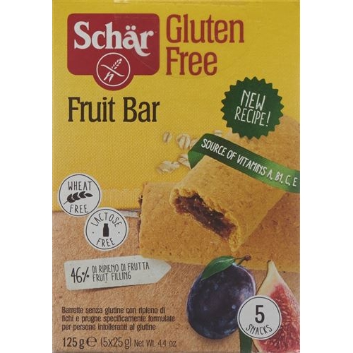 Schär Fruit Bar gluten free 125 g buy online