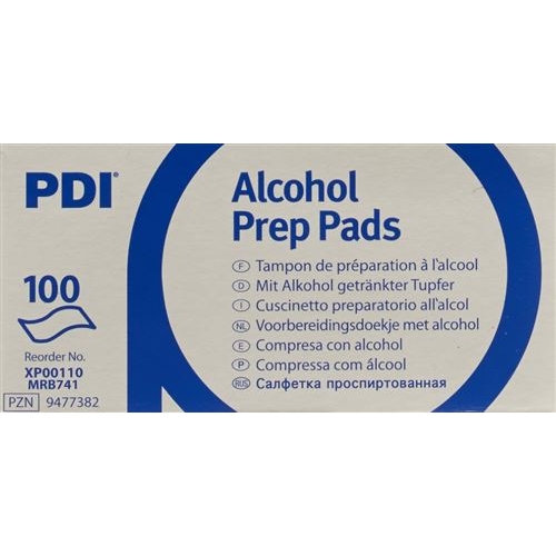 PDI alcohol swabs 100 pcs buy online