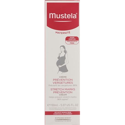 Mustela cream maternity prevention of stretch marks without perfume 150ml buy online