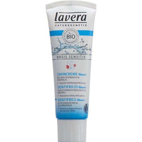 Lavera toothpaste classic basis sensitive Tb 75 ml buy online