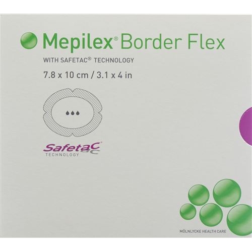 Mepilex Border Flex foam dressing 7.8x10cm 5 pcs buy online