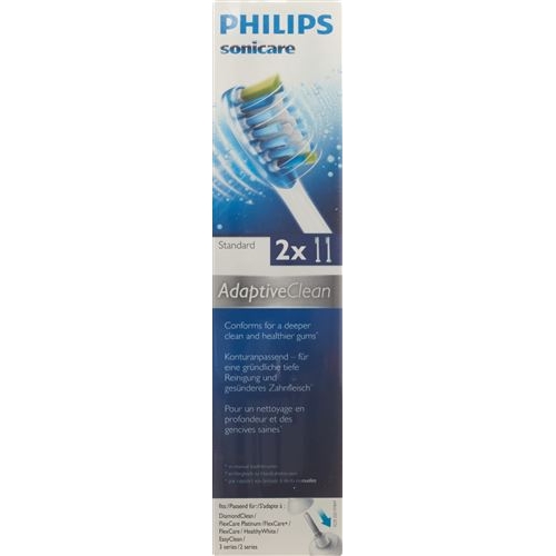 Philips Sonicare replacement brush heads Adaptive Clean HX9042 / 07 2 pcs buy online