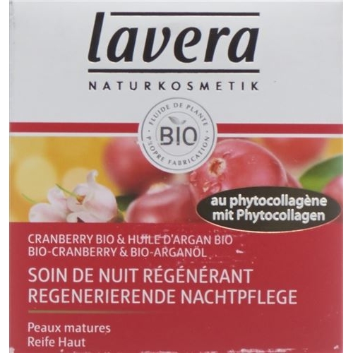 Lavera Regenerating Night Cream 50ml cranberry buy online