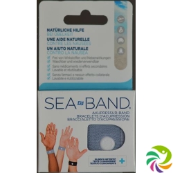 Sea-Band acupressure band adult gray 1 pair