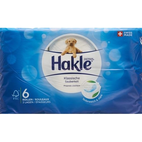 Hakle Klassische Sauberkeit Weiss FSC 24 Stück buy online