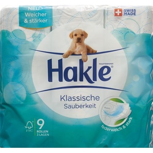 Hakle Classic cleanliness of toilet paper blue FSC 24 pcs buy online