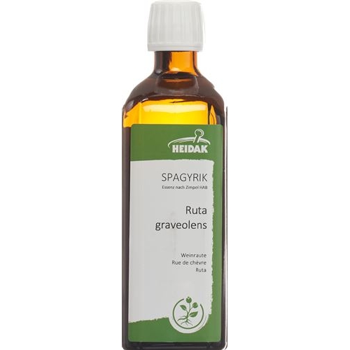 HEIDAK spagyrik Ruta graveolens bottle 250 ml buy online