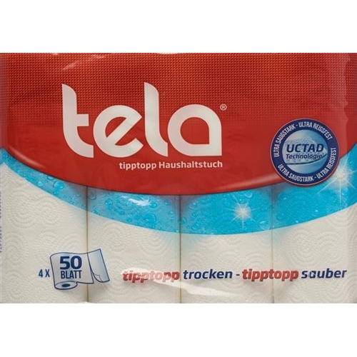 Tela paper towel tip top 12 roll 50 sheets buy online