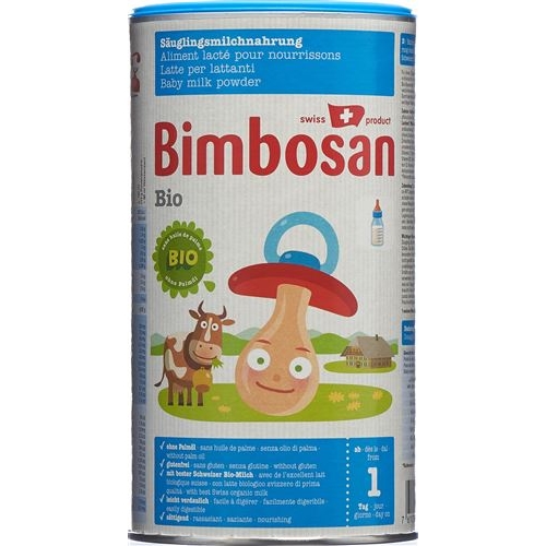 Bimbosan Organic Baby milk without palm oil can 400 g buy online