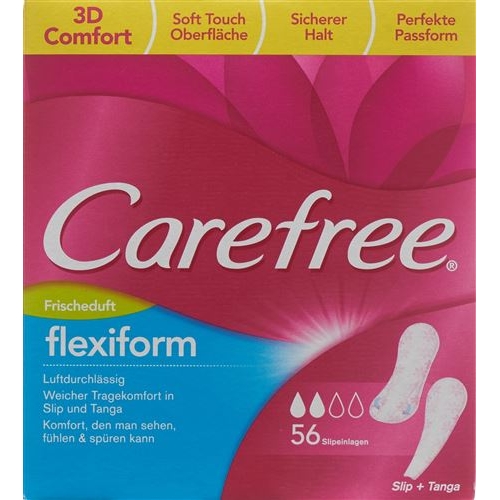 Carefree Cotton Flexiform Fresh 56 pieces buy online