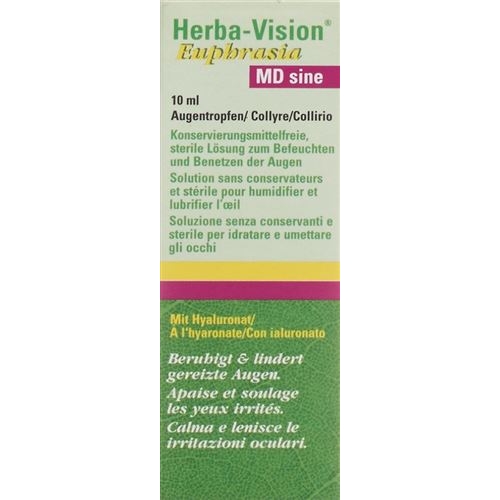 Herba Vision Euphrasia MD sine eye drops Fl 10 ml buy online