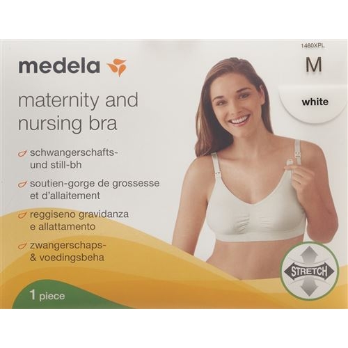 Medela Maternity and Nursing Bra M White buy online