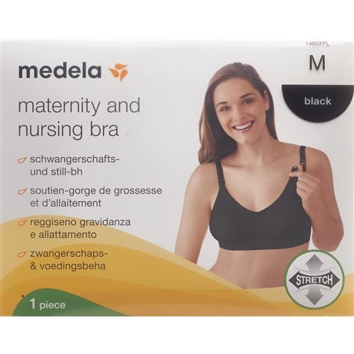 Medela Maternity and Nursing Bra M Black buy online