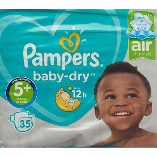 Pampers Baby Dry Grösse 5+ 12-17kg Jun Pl Sparpa 36 Stück buy online