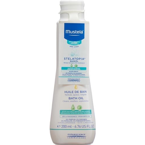 Mustela Stelatopia Badeöl Atop Haut Flasche 200ml buy online