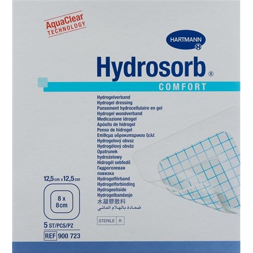 Hydrosorb Comfort Hydrogel 12.5x12.5cm Steril 5 Stück buy online