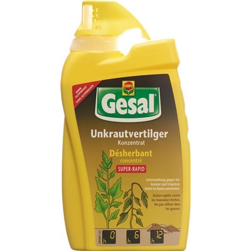 Gesal Unkrautvertilger Super-Rapid Konzentrat 1500ml buy online