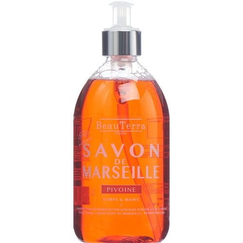 Beauterra Flüssigseife Marseille Pfingstro 500ml buy online