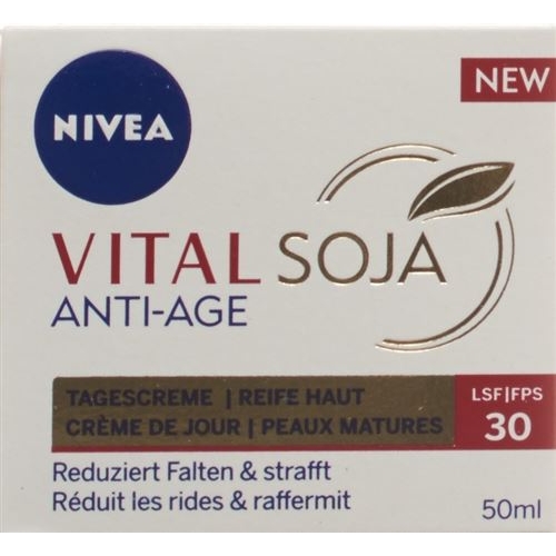 Nivea Vital Soja Anti-Age Schützende Tagescreme LSF 30 50ml buy online